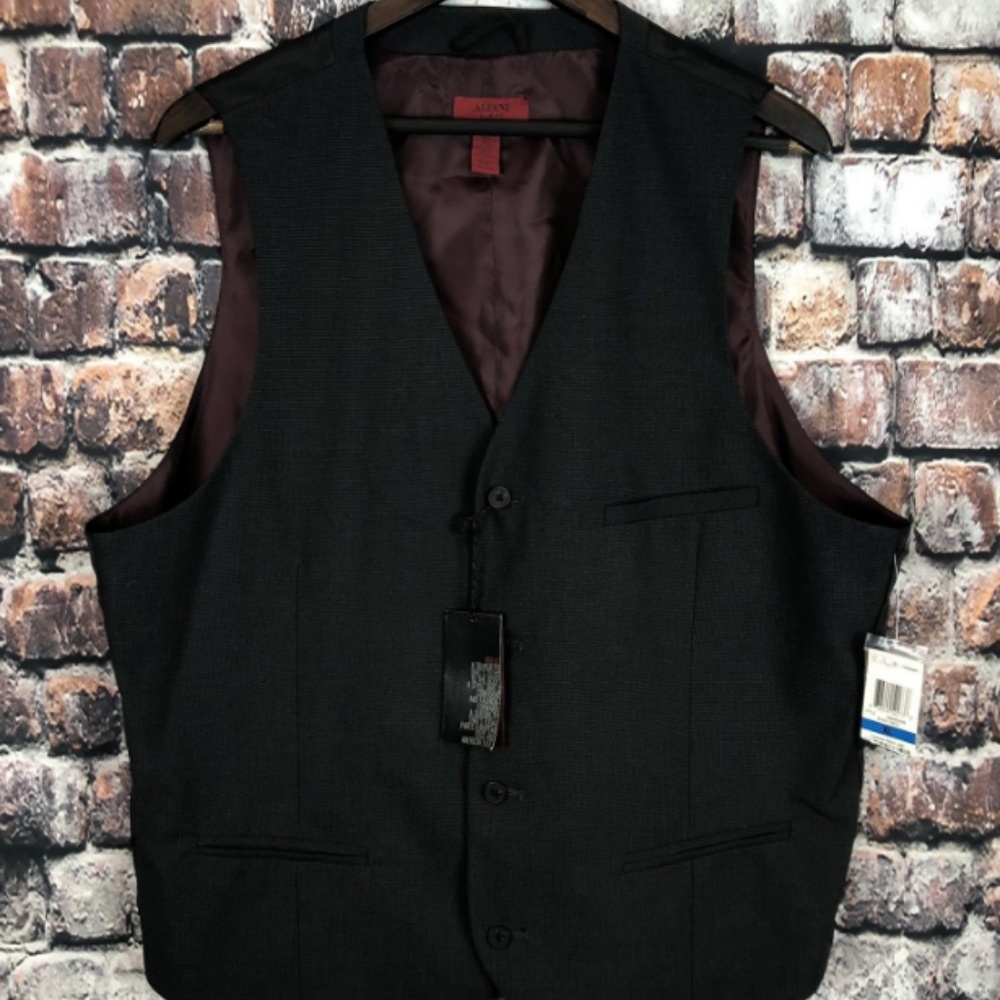 ALFANI MENS RED NEW BLACK RED LINED XL EXTRA LARGE
